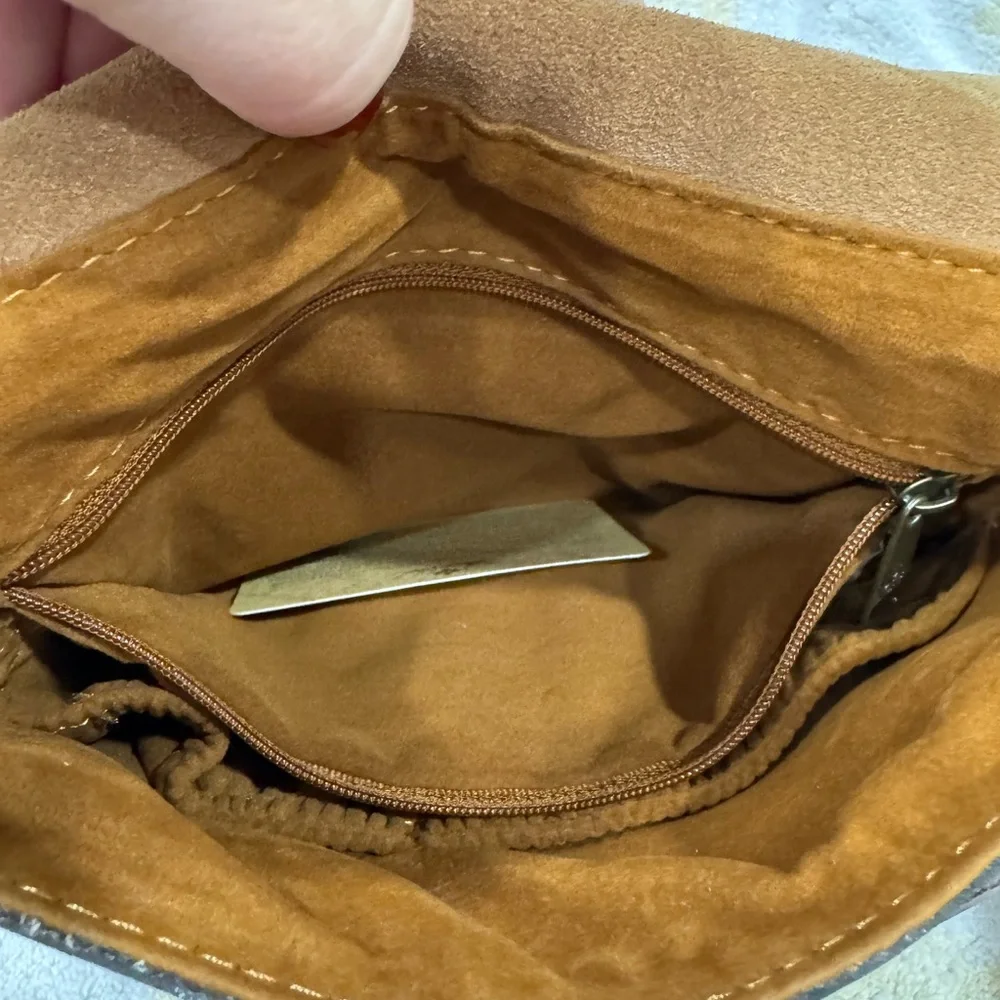 Patricia Nash Granada Leather Crossbody Kent Countryside - Picture 13 of 16